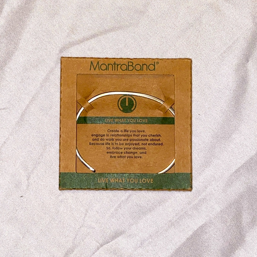 Two (2) MantraBand bracelets. NWT!